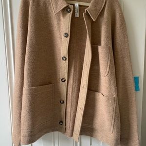 NWT - Madewell Boiled Wool Chore Coat - Mens Large